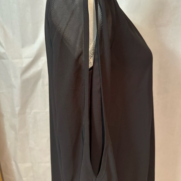 Lulu's Black Sheer Sleeve Dress - Picture 5 of 5